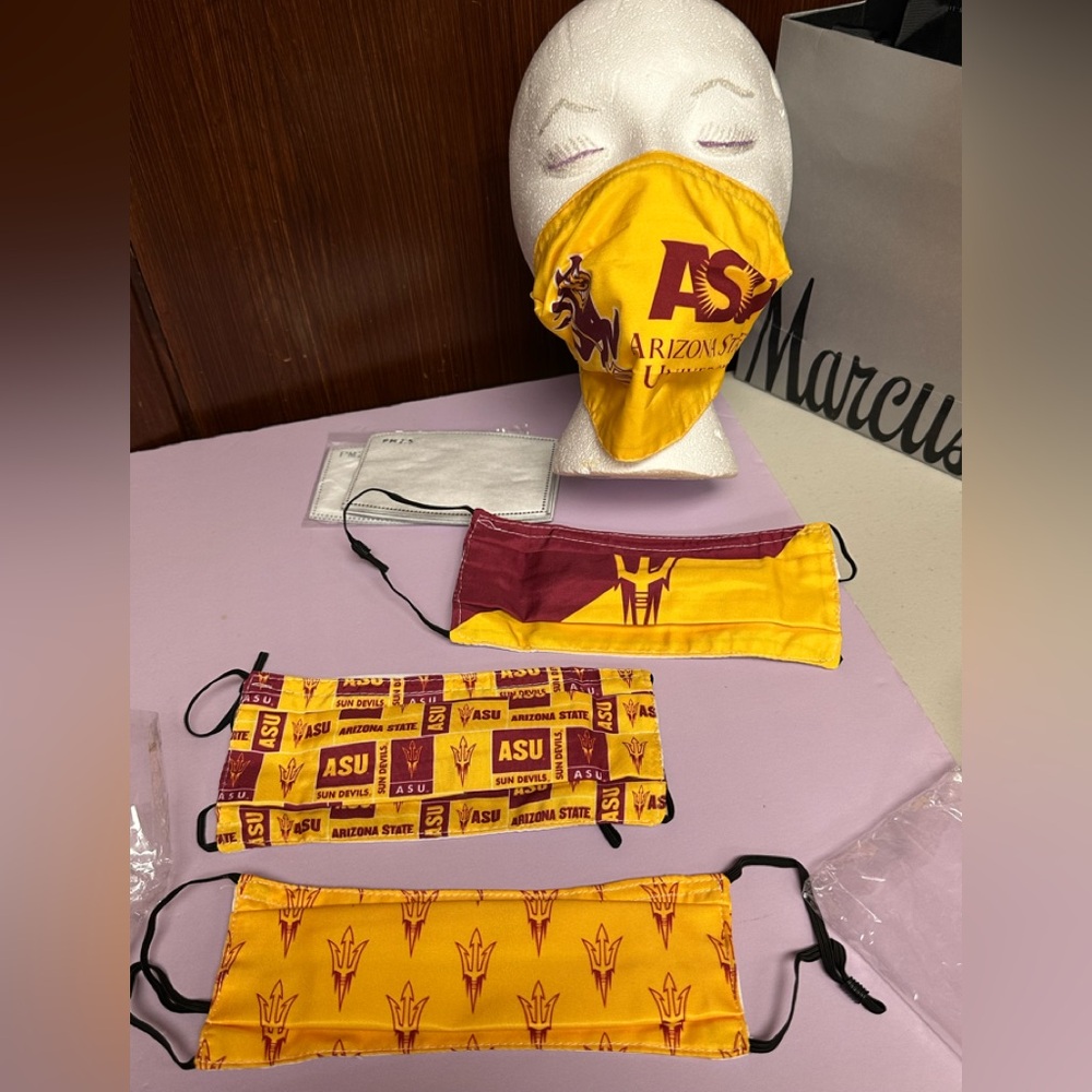 Arizona State Sun Devils protection face masks